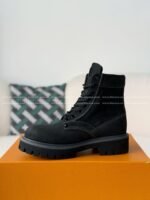 LOUIS VUITTON RANGER LEATHER ANKLE BOOTS - Image 3