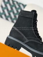 LOUIS VUITTON RANGER LEATHER ANKLE BOOTS - Image 8