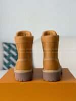 LOUIS VUITTON RANGER LEATHER ANKLE BOOTS - Image 3