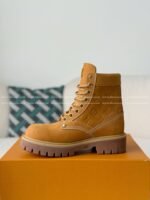 LOUIS VUITTON RANGER LEATHER ANKLE BOOTS - Image 10