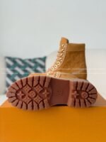 LOUIS VUITTON RANGER LEATHER ANKLE BOOTS - Image 9