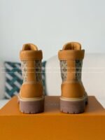 LOUIS VUITTON RANGER LEATHER ANKLE BOOTS - Image 3