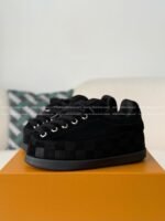 LOUIS VUITTON x NIGO FW25 SUEDELEATHER ROUND-TOED SNOW BOOTS - Image 2