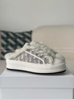 Dior Walk'n Thick-Soled Toe-Covered Slippers