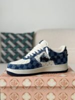 Louis Vuitton x Nike Air Force 1 Sneakers - Image 4