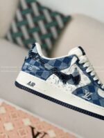 Louis Vuitton x Nike Air Force 1 Sneakers - Image 13