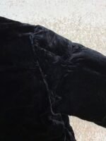 Prada velvet stand collar cropped coat - Image 12