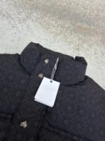 Chrome Hearts silver-button down jacket - Image 14