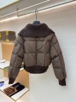 Moncler Patchwork Knitted Down Jacket [Women's] - Image 2