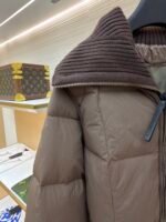 Moncler Patchwork Knitted Down Jacket [Women's] - Image 4