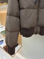 Moncler Patchwork Knitted Down Jacket [Women's] - Image 6