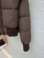 Moncler Patchwork Knitted Down Jacket [Women's] - Image 7