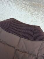 Moncler Patchwork Knitted Down Jacket [Women's] - Image 15