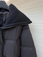 Moncler Patchwork Knitted Down Jacket [Women's] - Image 5