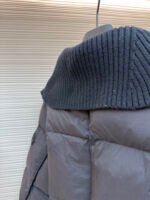 Moncler Patchwork Knitted Down Jacket [Women's] - Image 15