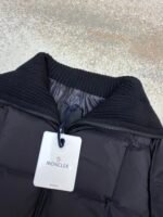 Moncler Patchwork Knitted Down Jacket [Women's] - Image 14