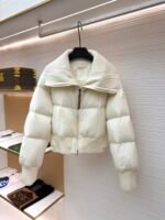 Moncler Patchwork Knitted Down Jacket [Women's]