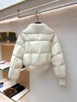 Moncler Patchwork Knitted Down Jacket [Women's] - Image 2