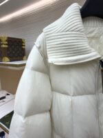 Moncler Patchwork Knitted Down Jacket [Women's] - Image 4