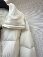 Moncler Patchwork Knitted Down Jacket [Women's] - Image 5