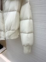 Moncler Patchwork Knitted Down Jacket [Women's] - Image 7