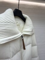 Moncler Patchwork Knitted Down Jacket [Women's] - Image 16