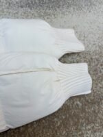 Moncler Patchwork Knitted Down Jacket [Women's] - Image 9