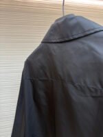 Prada recycled nylon lapel zip-up jacket - Image 13