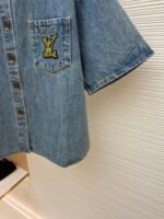 Louis Vuitton cord-embroidered denim jacket - Image 7
