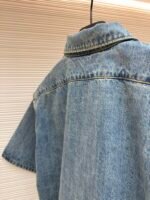Louis Vuitton cord-embroidered denim jacket - Image 15