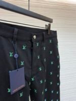Louis Vuitton gradient embroidered lettering jeans - Image 16