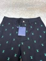 Louis Vuitton gradient embroidered lettering jeans - Image 14