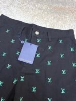 Louis Vuitton gradient embroidered lettering jeans - Image 13