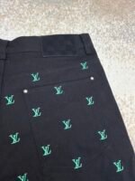 Louis Vuitton gradient embroidered lettering jeans - Image 10