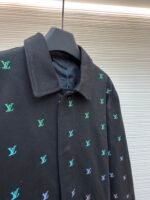 Louis Vuitton gradient embroidered lettering denim jacket - Image 14