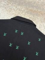 Louis Vuitton gradient embroidered lettering denim jacket - Image 11