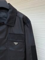 Prada recycled nylon lapel jacket - Image 5