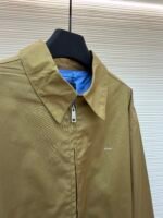 Prada embroidered logo zip-up executive jacket - Image 14