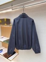 Prada embroidered logo zip-up executive jacket - Image 2