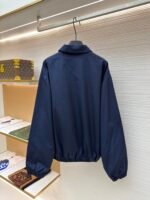 Prada embroidered logo zip-up executive jacket - Image 2