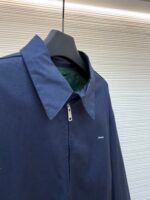 Prada embroidered logo zip-up executive jacket - Image 16