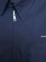 Prada embroidered logo zip-up executive jacket - Image 9