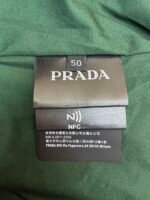 Prada embroidered logo zip-up executive jacket - Image 18