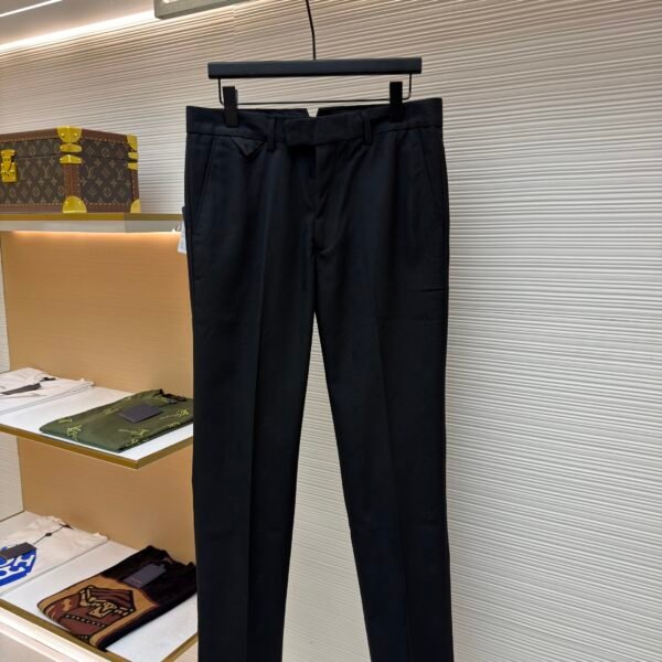 Louis Vuitton all-over jacquard suit trousers