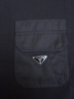 Prada triangle logo nylon sweatshirt - Image 9