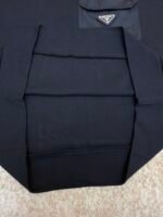 Prada triangle logo nylon sweatshirt - Image 8