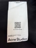 Acne Studios Nordic minimalist double-faced cashmere jacket - Image 17