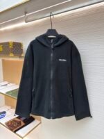 MiuMiu polar fleece jacket with embroidery