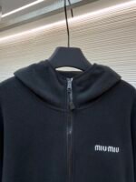 MiuMiu polar fleece jacket with embroidery - Image 3