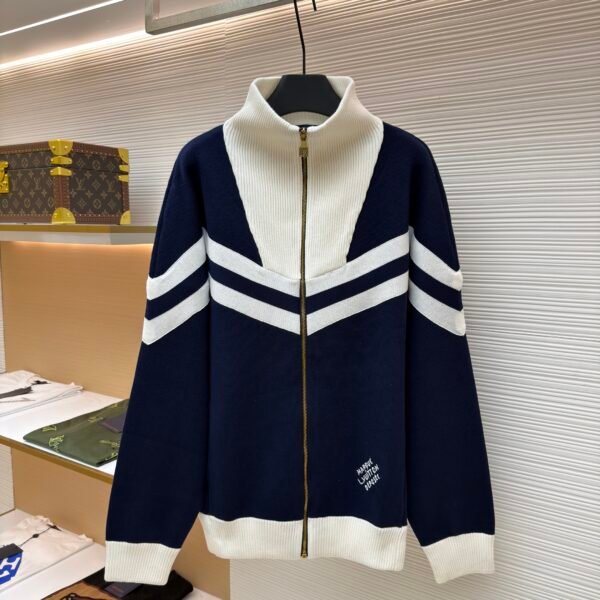 Louis Vuitton line color embroidered jacket